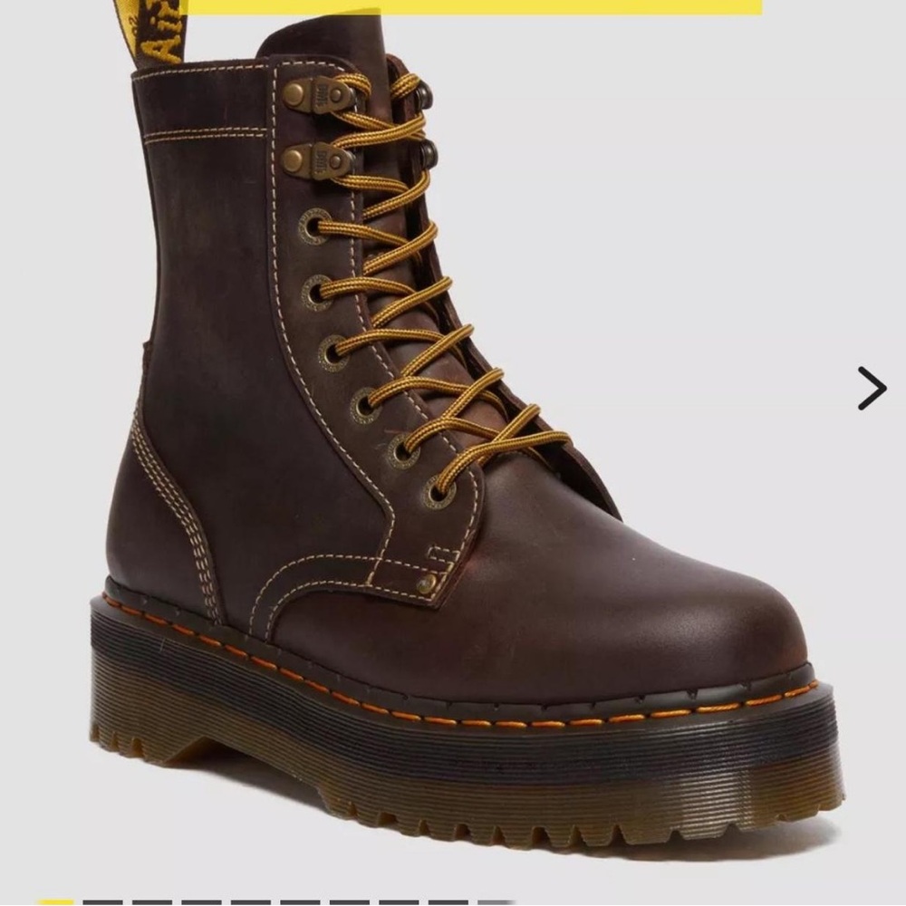 JADON BOOT ARC CRAZY HORSE PLATFORMS